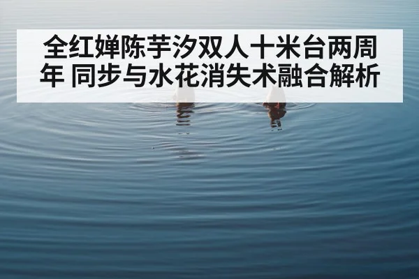 全红婵陈芋汐双人十米台两周年 同步与水花消失术融合解析